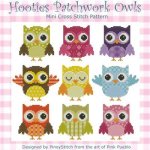 (image for) Hooties Patchwork Owls